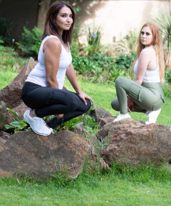 Green Camo Jeggings - Image 5