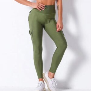 Green Camo Jeggings